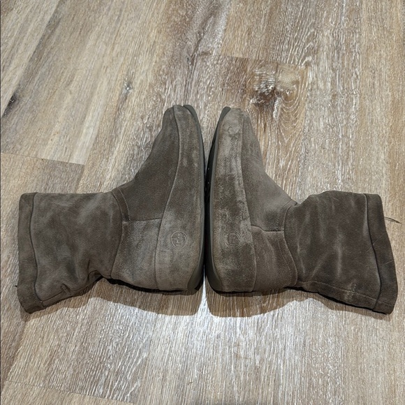 Fitflop Size 8 Women's Ankle Boots in Taupe Leather - Picture 8 of 13